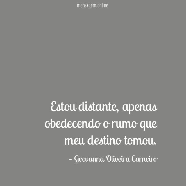 Estou distante