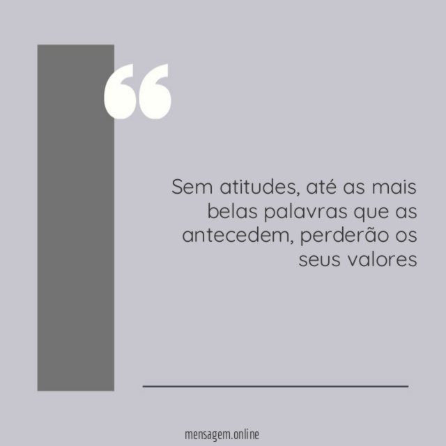 Sem atitudes