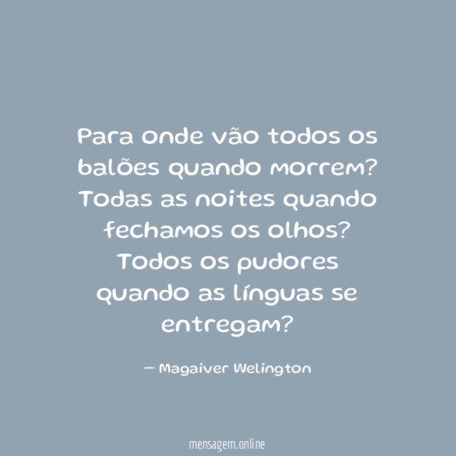 Para onde vão todos os balões quando morrem