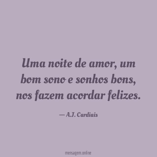 Uma noite de amor