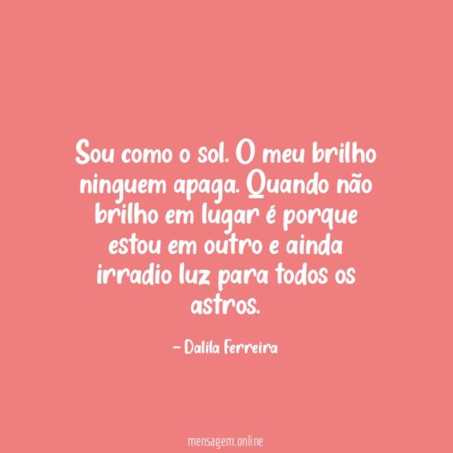 Sou como o sol