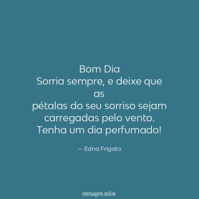 Bom Dia