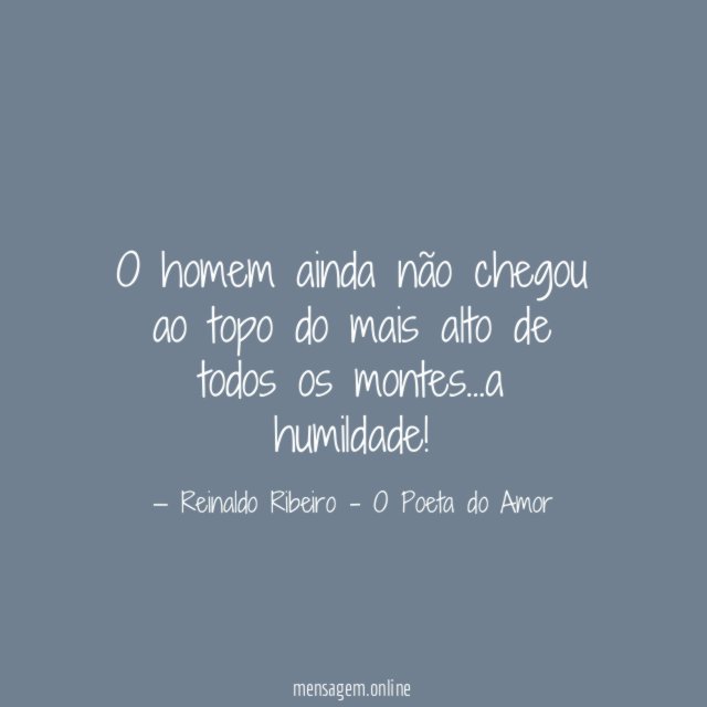 O homem ainda não chegou ao topo do