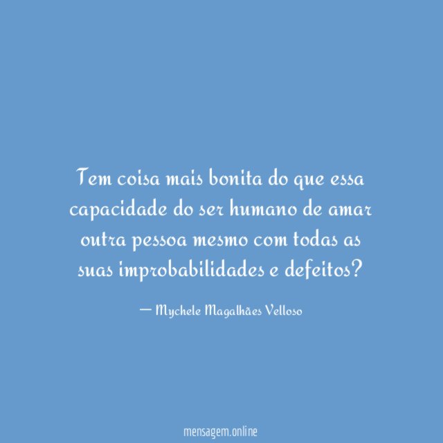 Tem coisa mais bonita do que essa capacidade