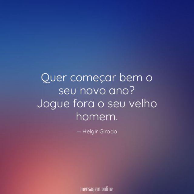 Quer começar bem o seu novo ano