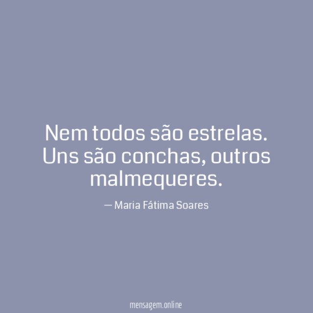 Nem todos são estrelas