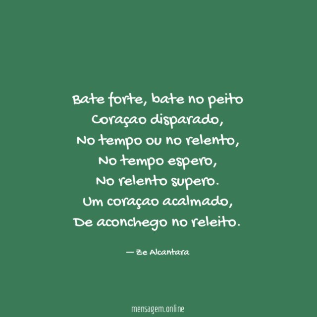Bate forte