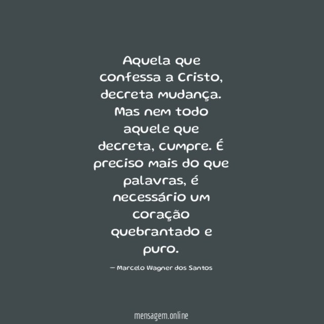 Aquela que confessa a Cristo