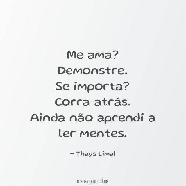 Me ama