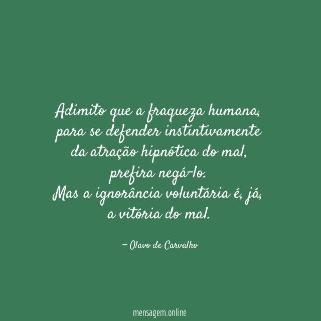 Adimito que a fraqueza humana