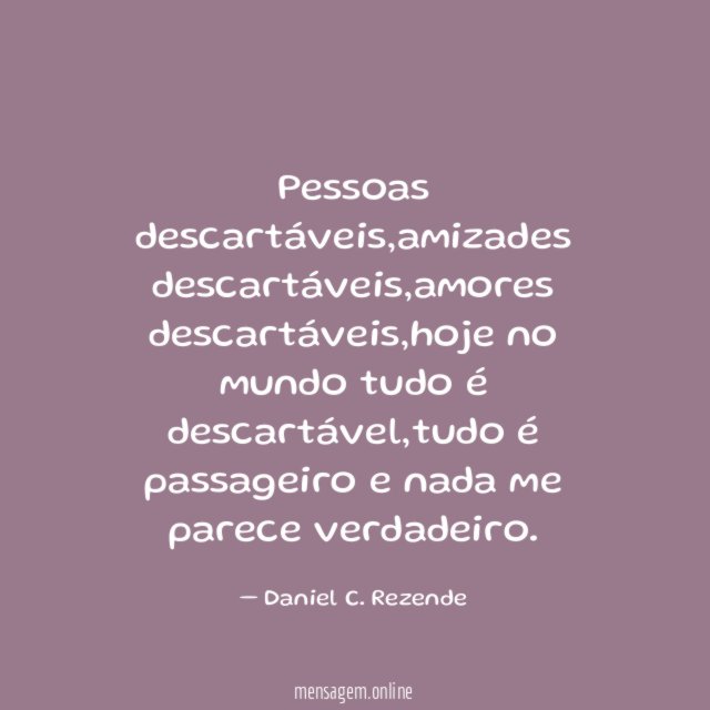 Pessoas descartáveis