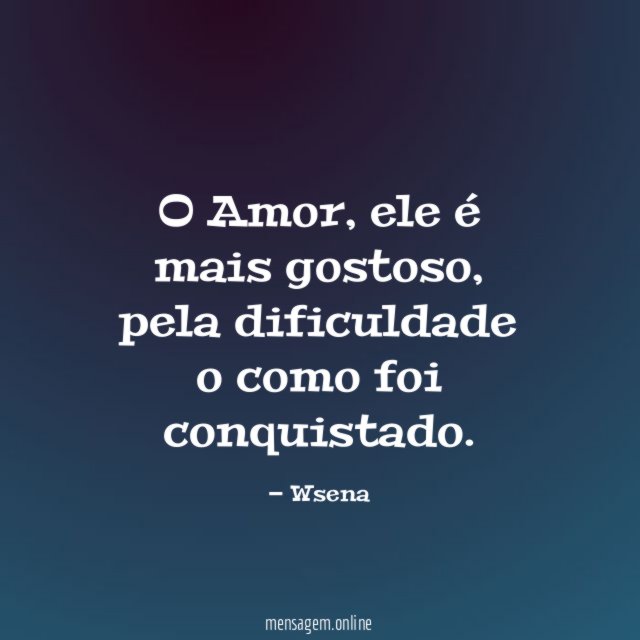 O Amor