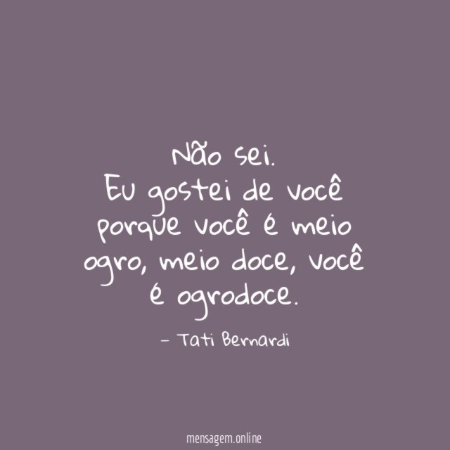 Não sei