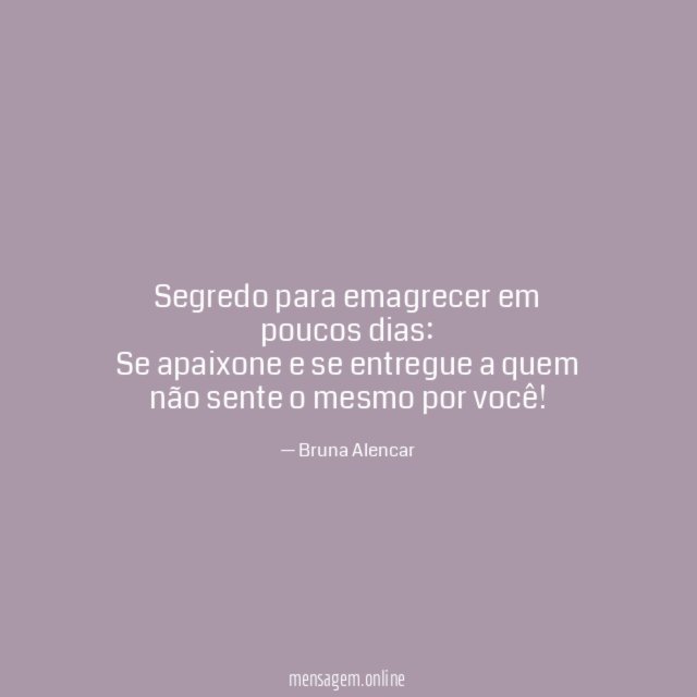 Segredo para emagrecer em poucos dias
