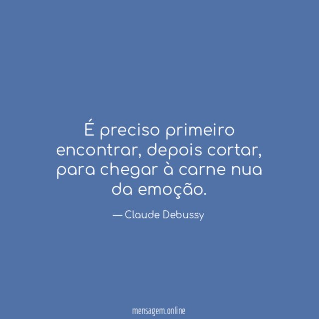É preciso primeiro encontrar