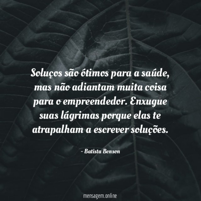 Soluços são ótimos para a saúde