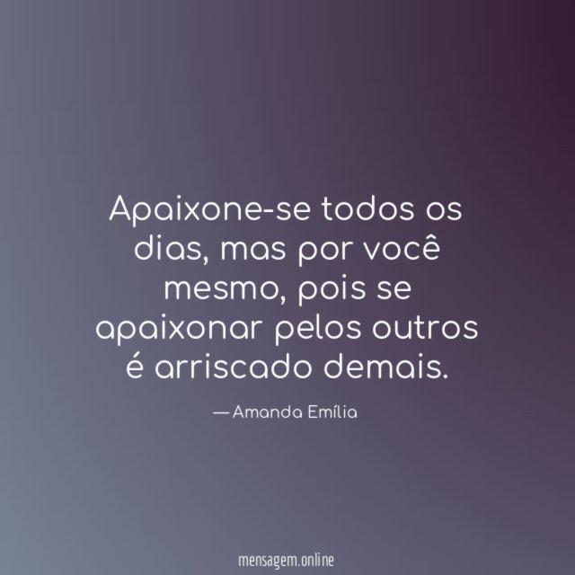 Apaixone-se todos os dias