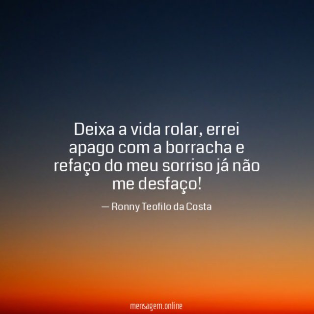 Deixa a vida rolar