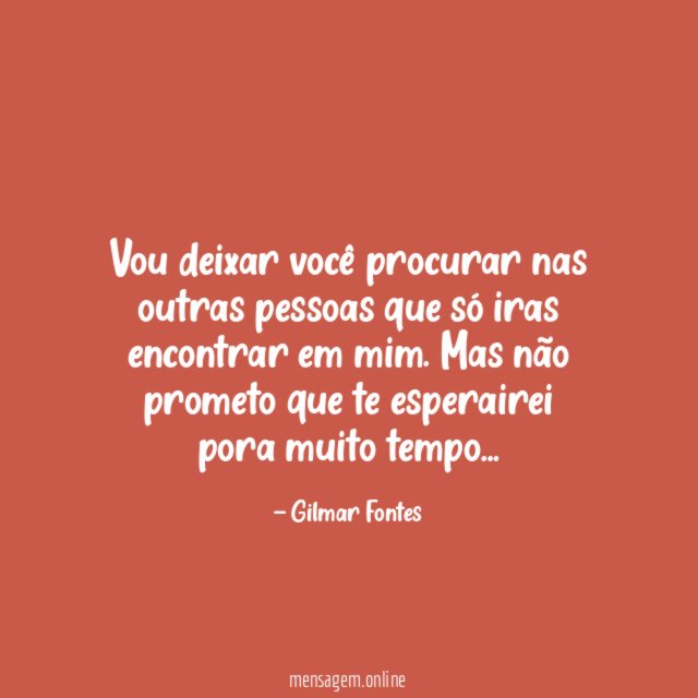 Vou deixar você procurar nas outras pessoas que