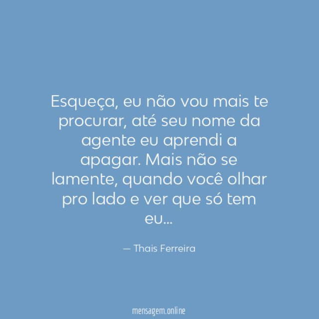 Esqueça