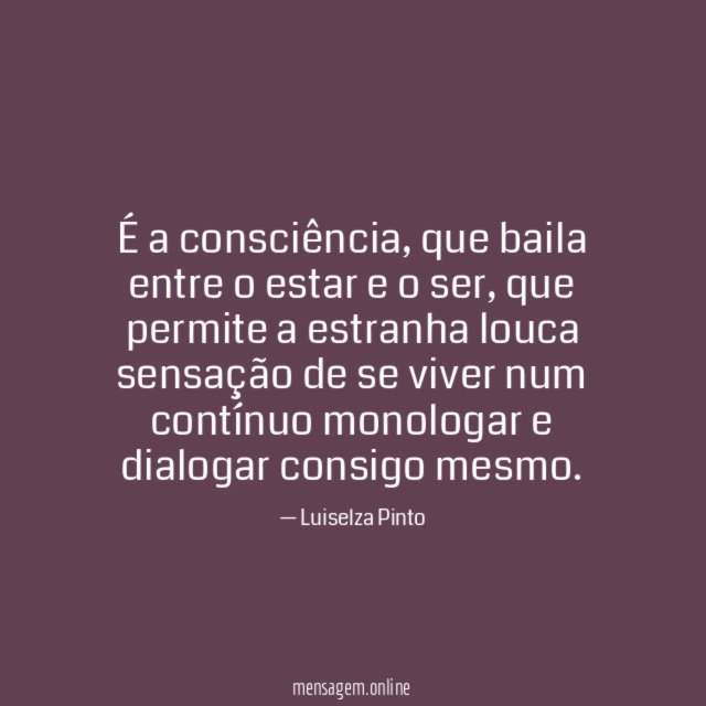 É a consciência