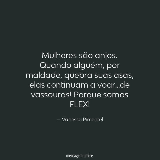 Mulheres são anjos