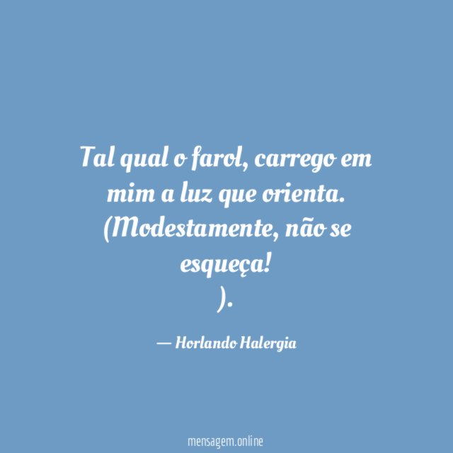Tal qual o farol