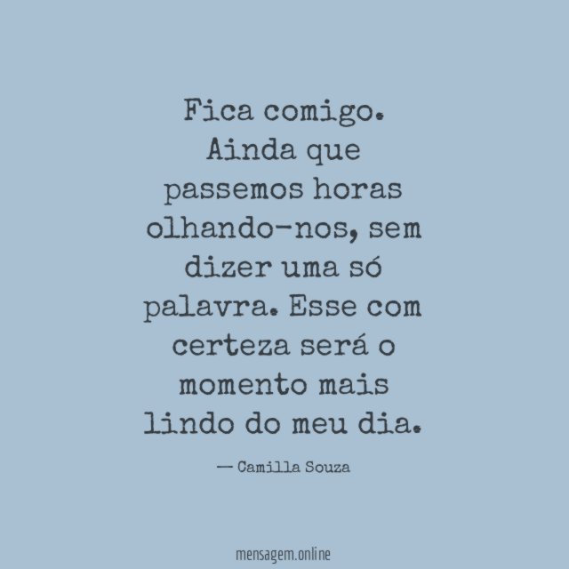Fica comigo