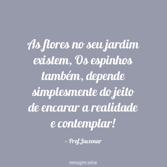 As flores no seu jardim existem