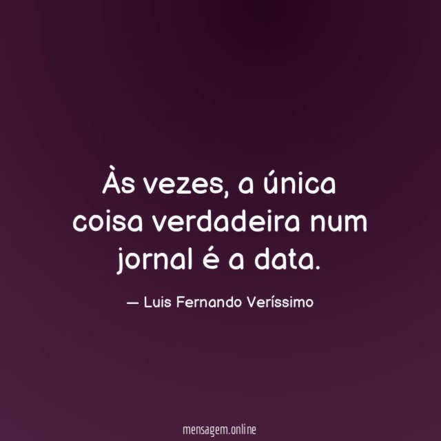 Às vezes