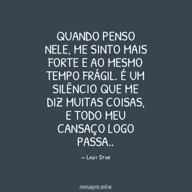 Quando penso nele