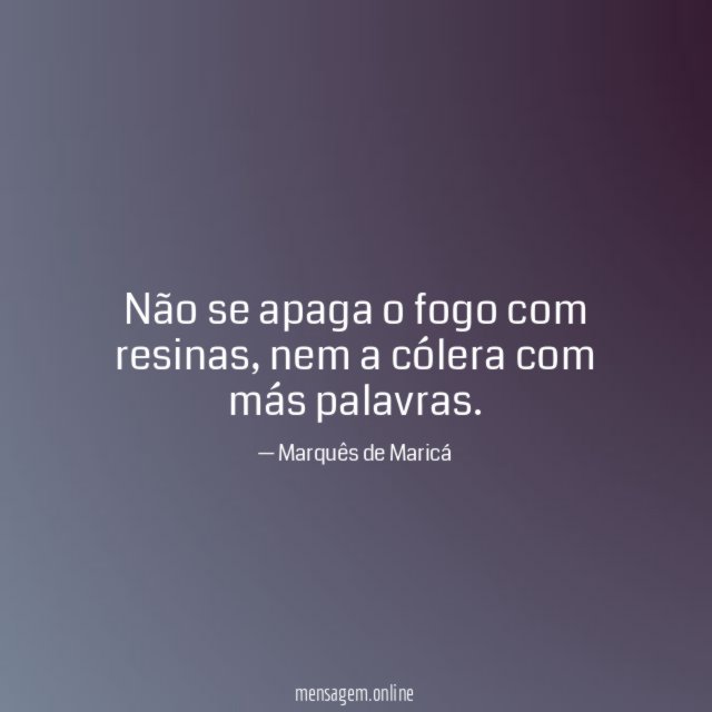 Não se apaga o fogo com resinas