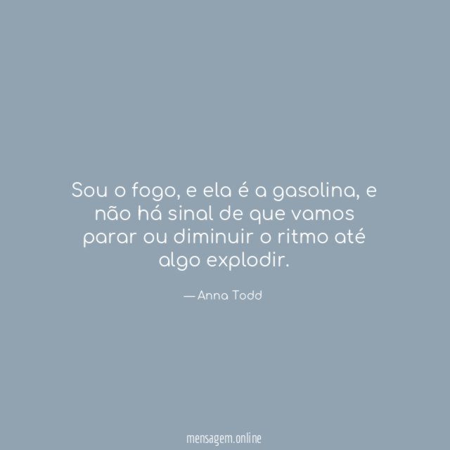 Sou o fogo