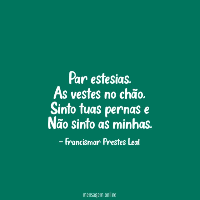 Par estesias.