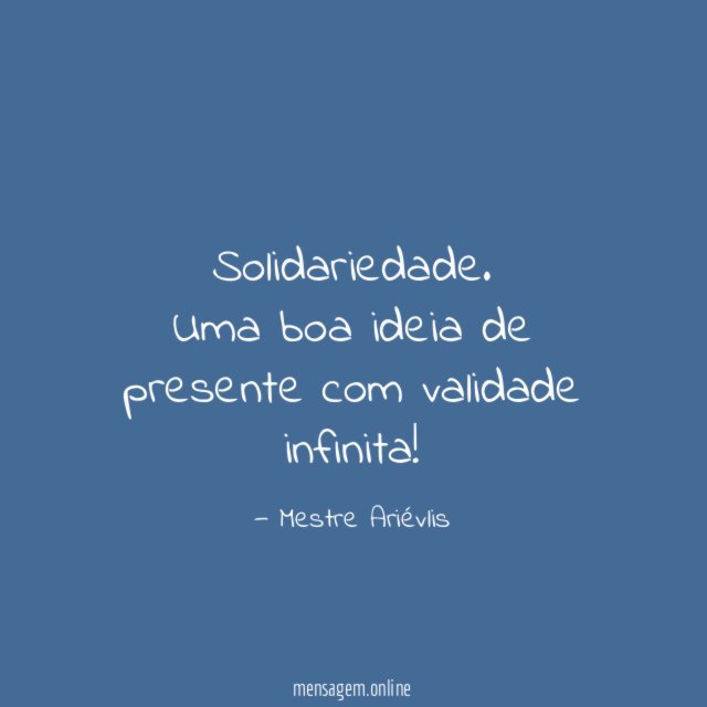 Solidariedade