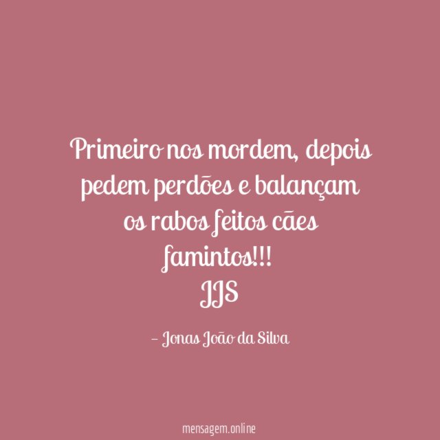 Primeiro nos mordem