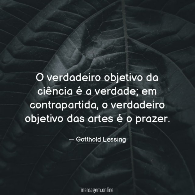 O verdadeiro objetivo da ciência é a verdade
