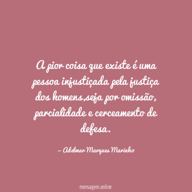 A pior coisa que existe é uma pessoa