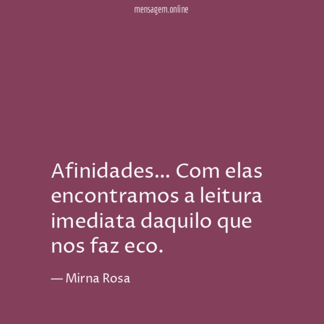Afinidades
