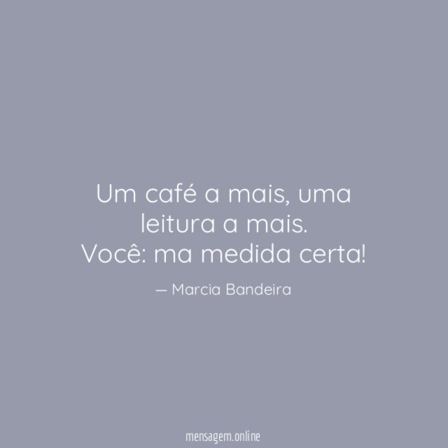 Um café a mais