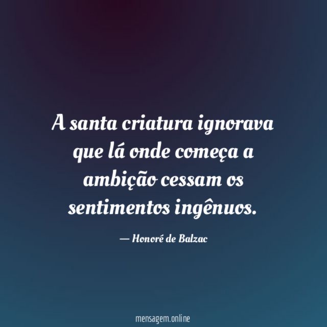 A santa criatura ignorava que lá onde começa