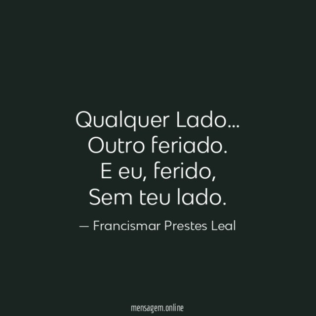 Qualquer Lado…