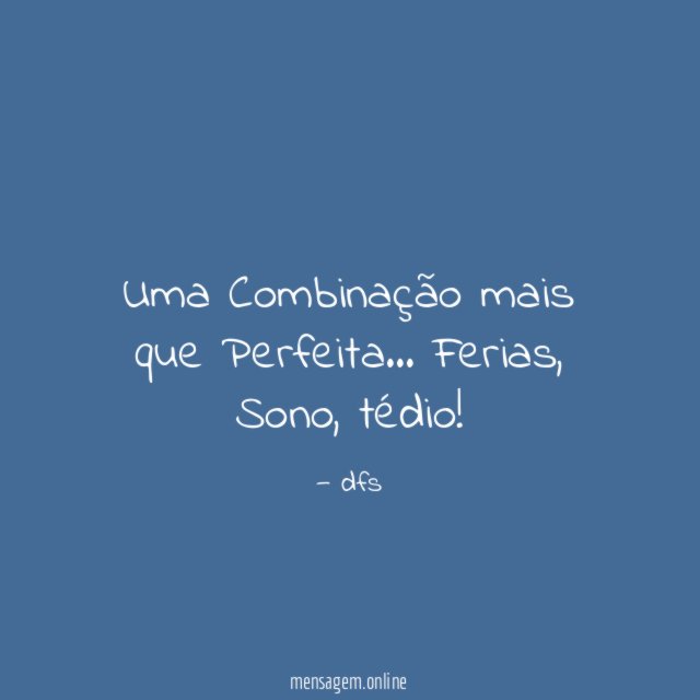 Uma Combinação mais que Perfeita
