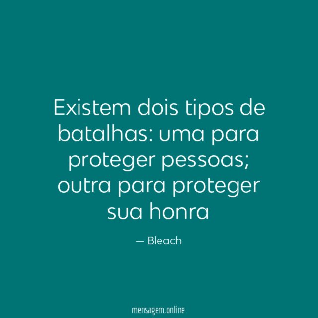 Existem dois tipos de batalhas