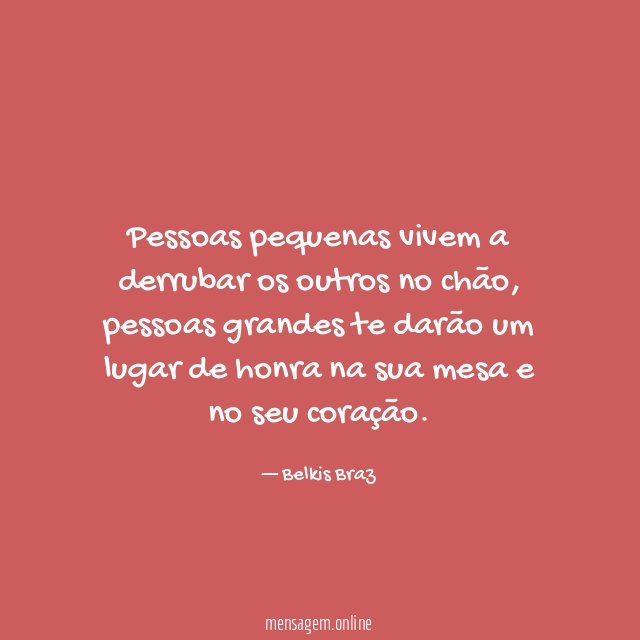Pessoas pequenas vivem a derrubar os outros no chão