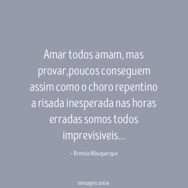 Amar todos amam