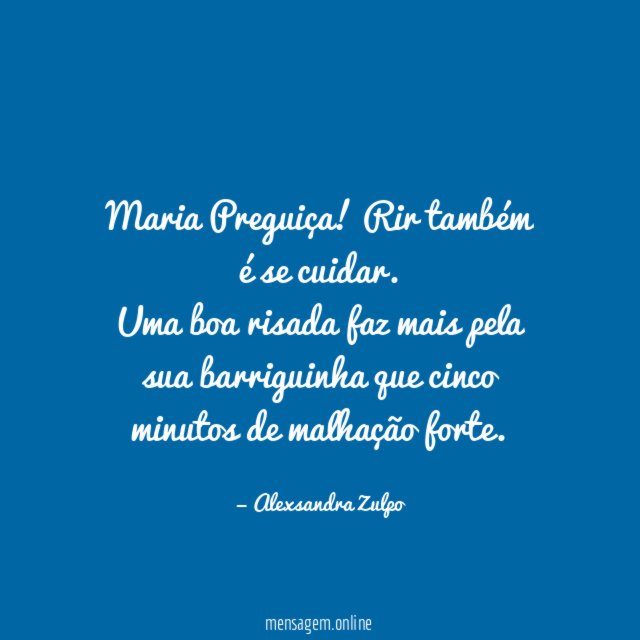 Maria Preguiça