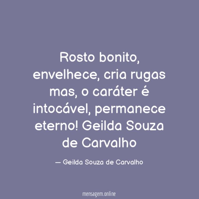 Rosto bonito