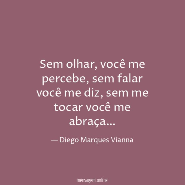 Sem olhar