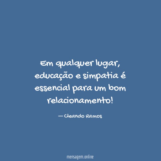 Em qualquer lugar